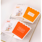 Food Cake Box Eco Friendly Sweet Bakery Decorative Food Packaging Custom Logo Waterproof Oil Proof Paper Box Gift