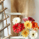 2021 hibiscus  gerbera  export home decoration  imitation flower  foreign trade artificial plant