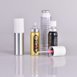 Style variety aluminum can oral spray with cover 200ml 250ml valve aerosol