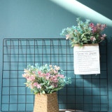 2021Simulated flower green plant wholesale manufacturer fake flower wedding decoration crafts fragrant plum grass