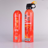 Quick shipment aluminum aerosol can fire extinguisher with cover 250ml 440ml maquina manual de llenado de liquido para aerosol