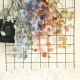 Manufacturer's family decoration wedding holding flowers, road leading flower wall  plant wall, wood catalpa leaf
