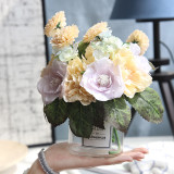 2021Korean bouquet rose family decoration wedding handhold flower road guide flower