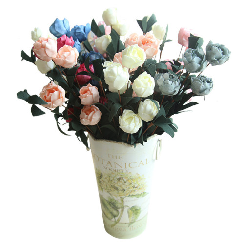 Philly rose PE imitation flower manufacturer family decoration wedding handhold flower road guide flower wall
