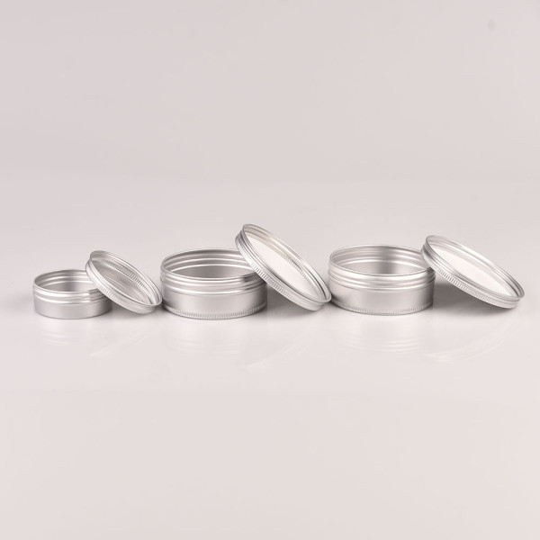 Custom candle aluminum can chocolate metal cans sweets 4oz Round Wholesale Metal candle tin can