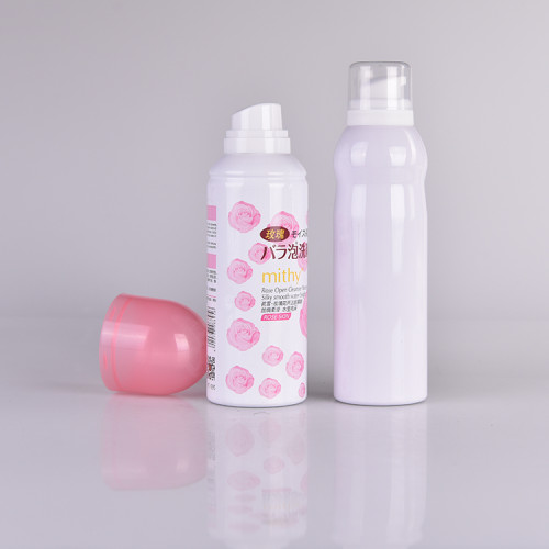 any printing aluminum can mousse body wash with cover 300ml 350ml insectic en aerosol