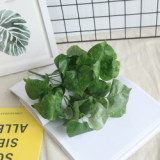 2021Manufacturer's simulated wall accessories simulated flower export green plant decoration 6 magnolia leaves