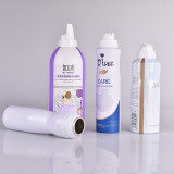 various styles aerosol can Bath mousse with cover 80ml aerosol can and sprayer 100ml maquina manual para llenado de aerosol