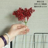 2021Wholesale simulation Florist family made flowers green plants wedding decorations, fruit and branches