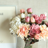 Manufacturers wholesale simulated flowers and green plants wedding decorations cross border fake flowers and dry burned lilacs