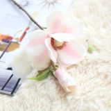 Small fresh artificial flower foreign trade flower arrangement family decoration wedding single branch Magnolia