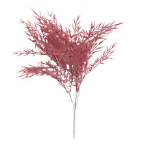 Misty bamboo leaf grass accessories simulation flower manufacturer family decoration wedding hand held flower plant wall