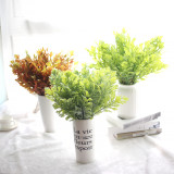 2021Artificial micro landscape of indoor green plants at the exit of simulated leaves with grass feel