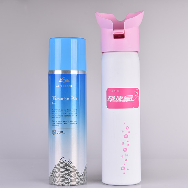 Quick shipment aluminum aerosol can fire extinguisher with cover 250ml 440ml oxygen aerosol