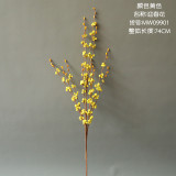 PE winter jasmine simulation flower wholesale artificial flower wedding supplies decoration road guide home decoration