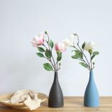 2021Imitation flower fake flower wholesale wedding silk flower export family decoration single branch Magnolia