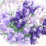 2021Artificial flower wall road guide simulation flower wholesale foreign trade wedding decoration 10 Lavender