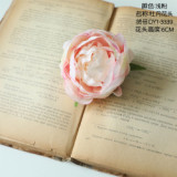 2021Wholesale decoration simulation flower manufacturer wedding artificial flower green plant peony flower head
