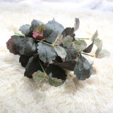 2021Manufacturer's green plant wall accessories simulation flower export green plant decorative leaves 7 mulberry