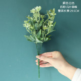 2021Simulated flower green plant wholesale manufacturer fake flower wedding decoration crafts fragrant plum grass