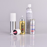 Style variety aluminum can oral spray with cover 200ml 250ml valve aerosol