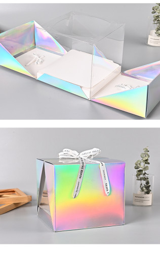 Custom Paper Package Design Box Cake Box Gift Boxes Folding
