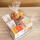 Food Cake Box Eco Friendly Sweet Bakery Decorative Food Packaging Custom Logo Waterproof Oil Proof Paper Box Gift