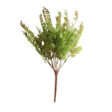 2021Artificial leaves of touch phoenix tail grass export indoor green plant wall simulated flower micro landscape