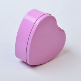 New product high quality wedding gift box colorful heart-shaped wedding candy tin box for party