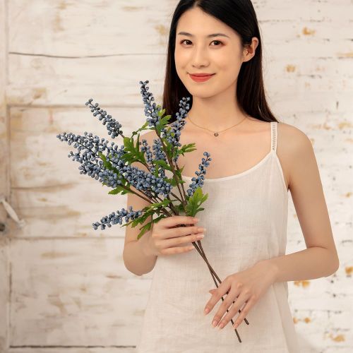 2021Green plant fruit string simulation flower factory family flowers wholesale wedding decorations