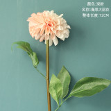 2021Cross border decoration manufacturer simulation flower green plant wholesale Weisi Dahlia