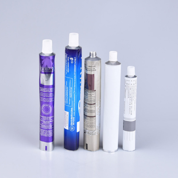 wholesales 15ml 22ml 100ml aluminum squeeze tube for hair color cream packing tube packaging aluminum