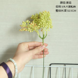 2021Wholesale simulation Florist family made flowers green plants wedding decorations, fruit and branches