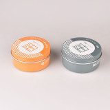 best durable aluminum cans  Wholesale Hair Extension 5g/10g/15g/20g printing round small gold tin jar