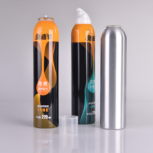 Quick shipment spray aerosol fill-in cans fire extinguisher with cover 250ml 440ml aerosol fijacion logo peluqueria