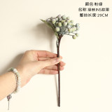 Combined cross border simulation flower manufacturer family decoration wedding green bean branch Berry