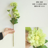Multi head Dahlia imitation flower manufacturer family decoration wedding holding flowers road leading flower wall plants