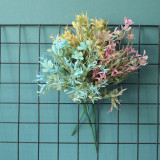 2021Manufacturers wholesale wedding simulation flower green plant decoration wholesale crafts colorful plum grass