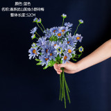 Manufacturers wholesale cross border wedding artificial flowers, home decoration multi headed wild chrysanthemums