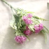 Wholesale small fresh grass foreign trade simulation flower pastoral wedding family decoration Milan ball flower