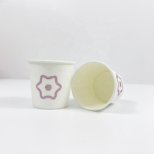 Customized 2oz 2.5 oz tasting ice cream cup disposable paper