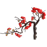 Chinese Chimonanthus chinensis imitation flower plant manufacturer family decoration wedding holding flower wall plum blossom
