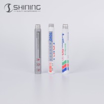 100ml High Quality Threaded Cosmetic Aluminium Smoking / For Cigar Test Tube With Screw Cap Aluminum Laminated Tubes Packing