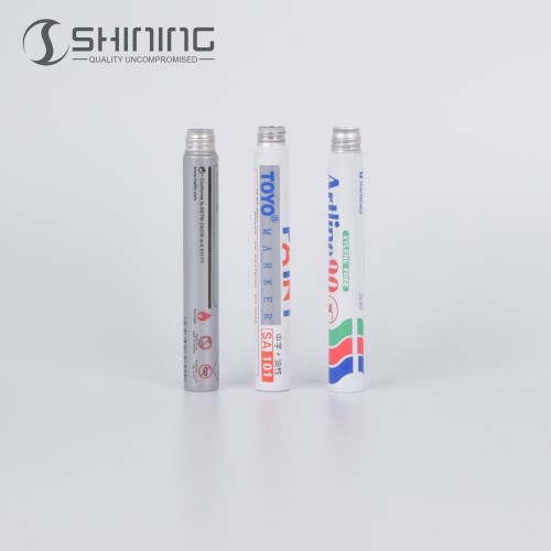100ml High Quality Threaded Cosmetic Aluminium Smoking / For Cigar Test Tube With Screw Cap Aluminum Laminated Tubes Packing