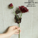 Manufacturers wholesale simulated flowers and green plants wedding decorations cross border fake flowers and dry burned lilacs