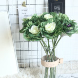 Cabbage imitation flower manufacturer family decoration wedding holding flower wall plant wall olive vegetable