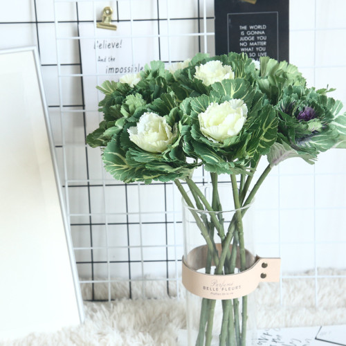Cabbage imitation flower manufacturer family decoration wedding holding flower wall plant wall olive vegetable