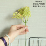 2021Wholesale simulation Florist family made flowers green plants wedding decorations, fruit and branches