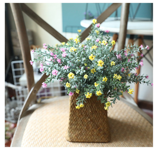 Wind wedding decoration simulation flower wholesale factory family artificial flower and green plant Gypsophila