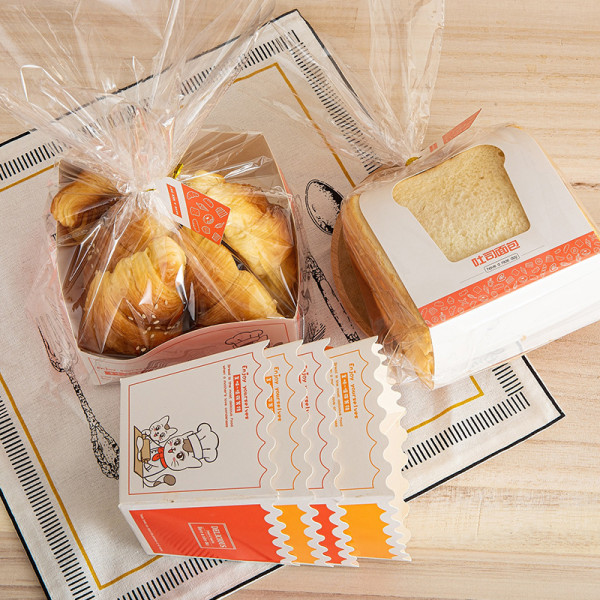 Food Cake Box Eco Friendly Sweet Bakery Decorative Food Packaging Custom Logo Waterproof Oil Proof Paper Box Gift